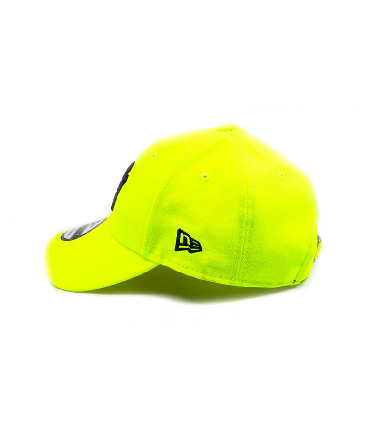 New Era fluorescent yellow NY cap